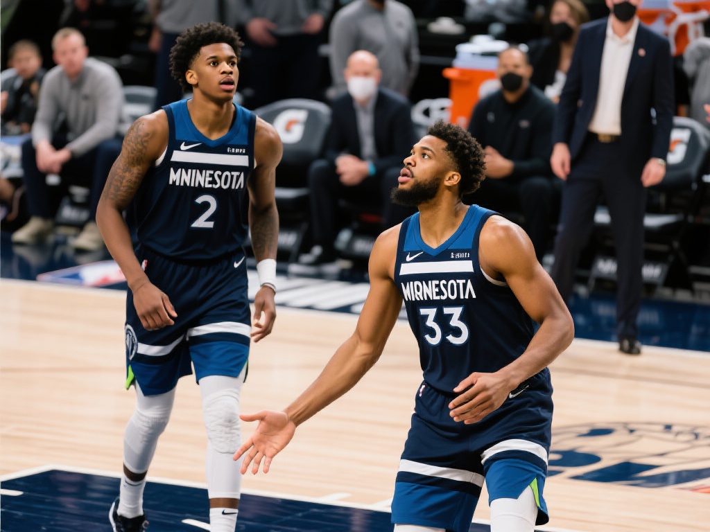 森林狼官方公布半决赛时间表,不见不散! *例如,本赛季的核心球员安东尼·爱德华兹