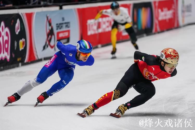 短道速滑世界杯：中国男队晋级5000米接力决赛